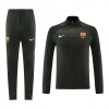 Barcelona Trainings Sweatshirt Quarter-zip 2023-24 Groene - Heren